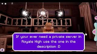 *FREE* ROYALE HIGH PRIVATE SERVER! 🙀|| Roblox