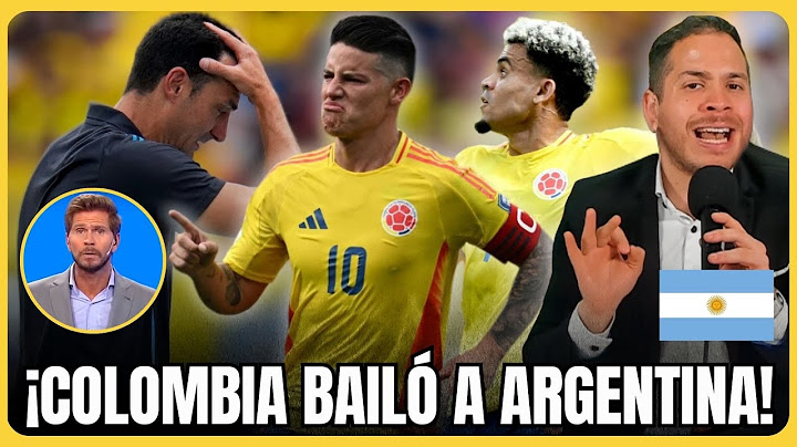 NARRADOR ARGENTINO SE RINDE ANTE COLOMBIA Y JAMES "SON LA MEJOR SELECCIÓN ACTUAL"
