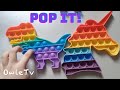POP IT! Fidget Toys Playtime - Among Us, Unicorn, T-rex Dinosaur Pop It Fidget Toys For Kids