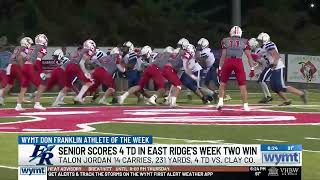 WYMT Don Franklin Athlete of the Week Talon Jordan