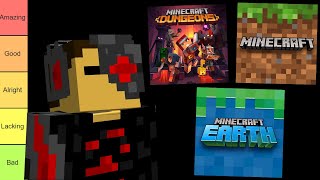 Minecraft GAMES TIER LIST