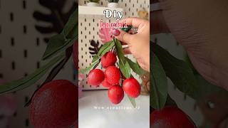 DIY Litchi #sorts #viralvideo #viralshort #diy #craft #handmade #litchi #lichi #homedecor #clayart