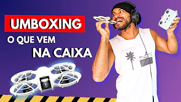 Review em vídeo: UNBOXING DRONE DJI NEO FLY MORE COMBO – VALE A PENA? VEJA OS PROXIMOS VIDEOS