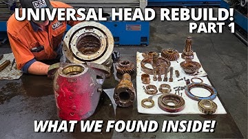 Rebuilding a Universal Head for the Zayer Milling Machine! 🛠 | Part 1