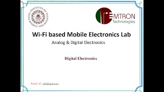 PDC Mobile Lab | Digital Electronics | Introduction to Mobile Lab