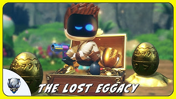 Astro Bot - The Lost Eggacy Trophy | Collect All 3 Egg Artifacts in Dude Raiding