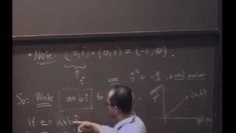 Real Analysis, Lecture 5: Complex Numbers (4/8)