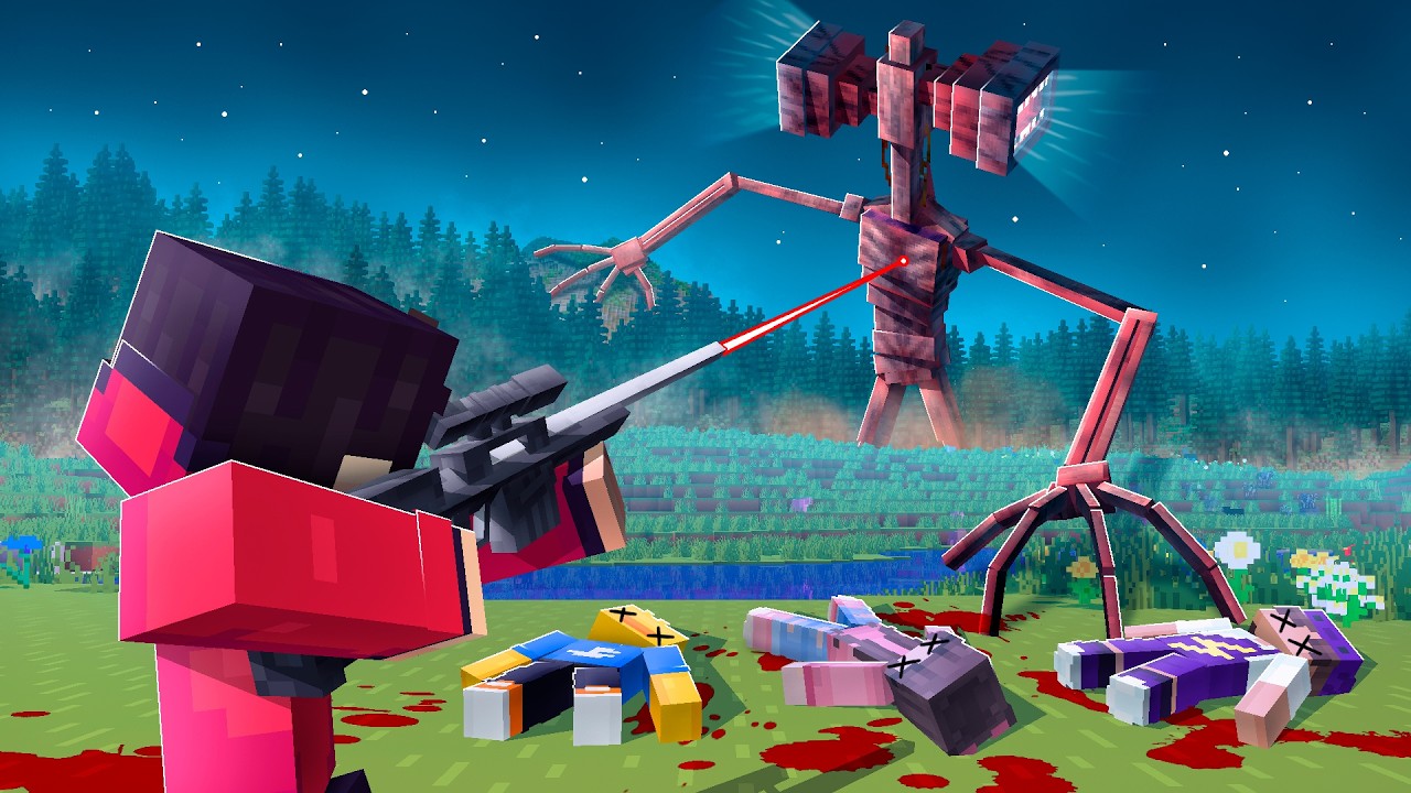 SIREN HEAD vs SEAL TEAM 6 in Minecraft!