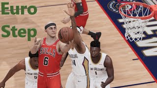 how to euro step in 2k23