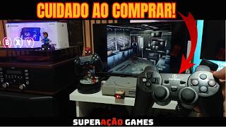 CUIDADO AO COMPRAR CONTROLE SEM FIO PARA PS1 E PS2