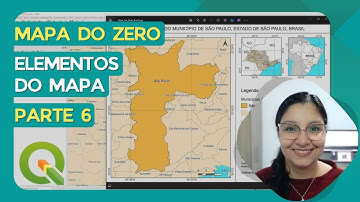 Inserir mapas e elementos do mapa no compositor do QGIS - Mapa do zero no QGIS (2024) - 06