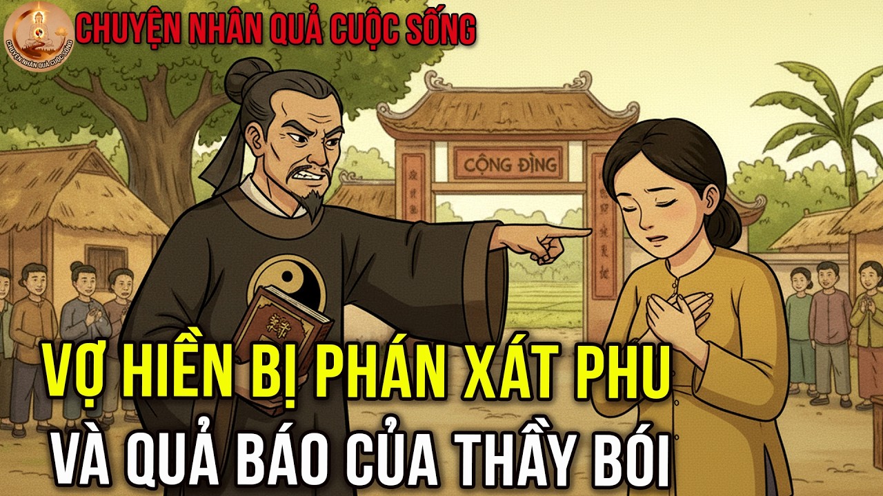 Bị Phán SÁT PHU, Và Quả Báo Của Thầy Bói, Chuyện Nhân Quả Cuộc Sống