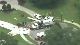 1 dead in sidewalk collapse; 3 Seminole firefighters injured during rescue attempt