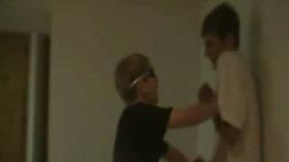 Kid has a Christian Bale spazz