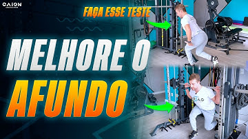 Afundo na barra guiada | Teste para melhorar seu movimento e ganhar definição no bumbum e coxas