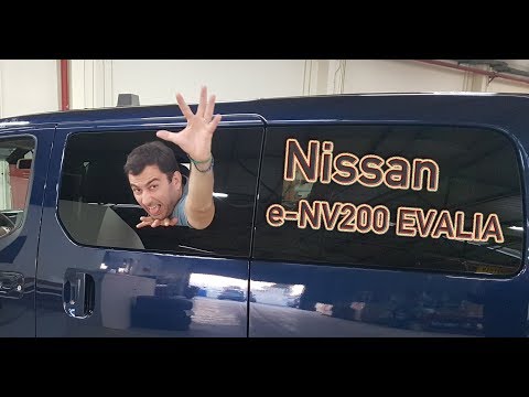 Το 7-θέσιο ηλεκτρικό που ήρθε στην Ελλάδα || Nissan e-NV200 EVALIA