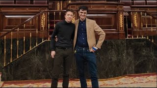 Íñigo Errejón en diálogo con Ernesto Castro