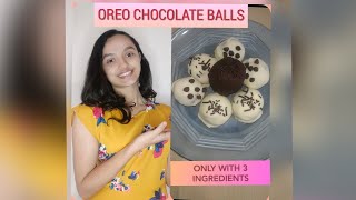 OREO CHOCOLATE BALLS|ONLY WITH 3 INGREDIENTS| MARATHI| HARSHADA TILLOO