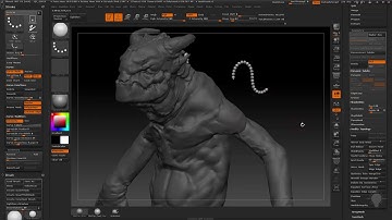 Gumroad - Intro to ZBrush Part 2 (rus) - 61 Curve Mesh Brush Basics