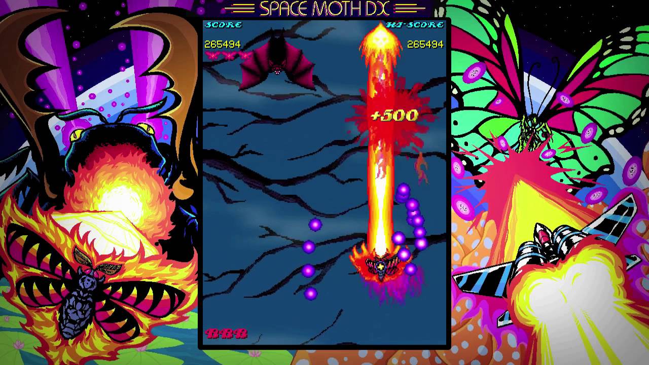 Space Moth DX - Arcade Mode 1CC - 307,798 - Part 2