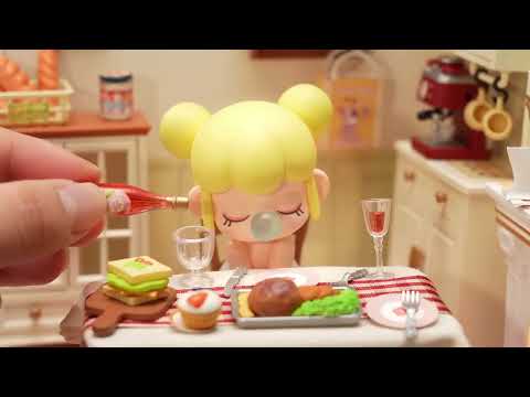 Rolife Warm Dining Room – miniaturní domeček k sestavení DW015B product video preview
