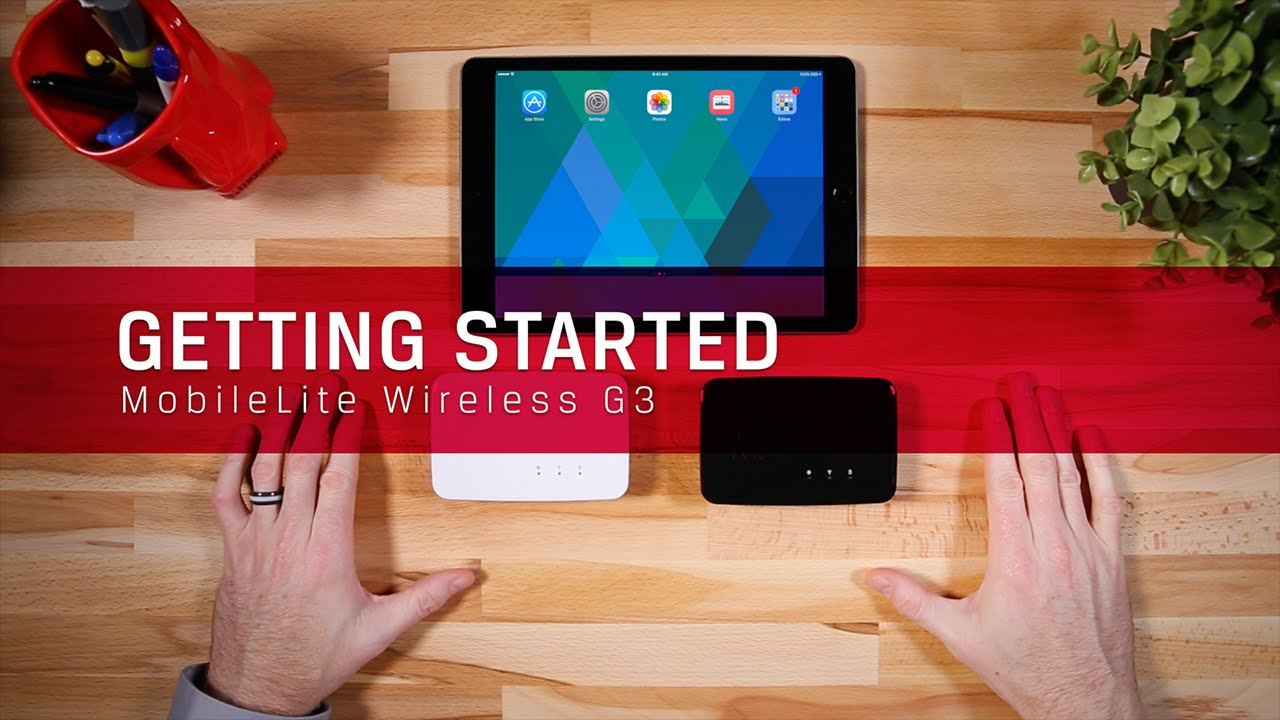 Getting started with the MobileLite Wireless G3 & Pro - MLWG3 & MLWG3/64