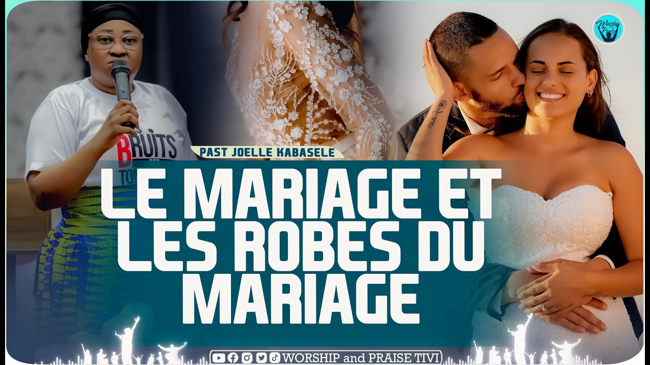 Pasteur Joelle kabasele Le mariage et le robe d'aujourd'hui. Ne vie pas ta Vie par rapport aux autre