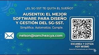 EL SOFTWARE MAS COMPLETO DEL SG-SST AUSENTIX