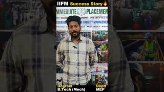 Nithin - Success Story | MEP Training | IIFM Academy | #mep #hvac #job #careergrowth #successstory