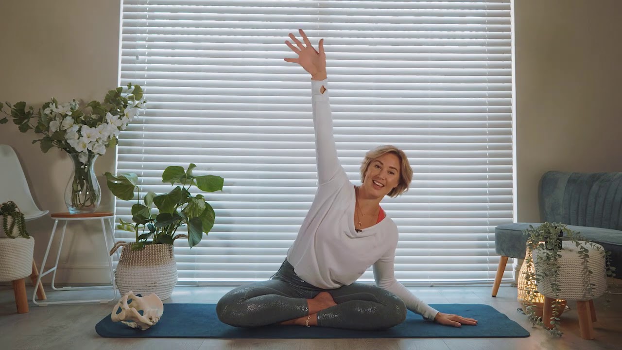 Lucy Flow - Pregnancy yoga class for Mama Mio - YouTube