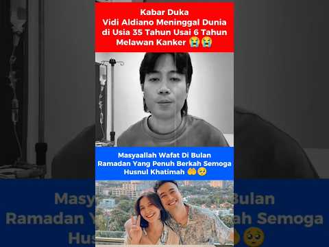 Selamat Jalan Vidi Aldiano, Berpulang di Usia 35 Tahun 😢#vidialdiano #shortvideo