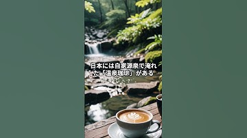 コーヒーの雑学　　　　　　#豆知識 #雑学 #コーヒー #ai