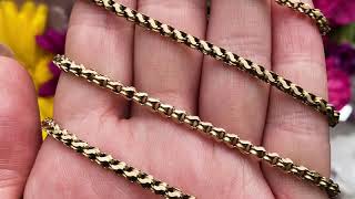 Victorian Fancy D Guard Chain, 53 & 34 33.6G