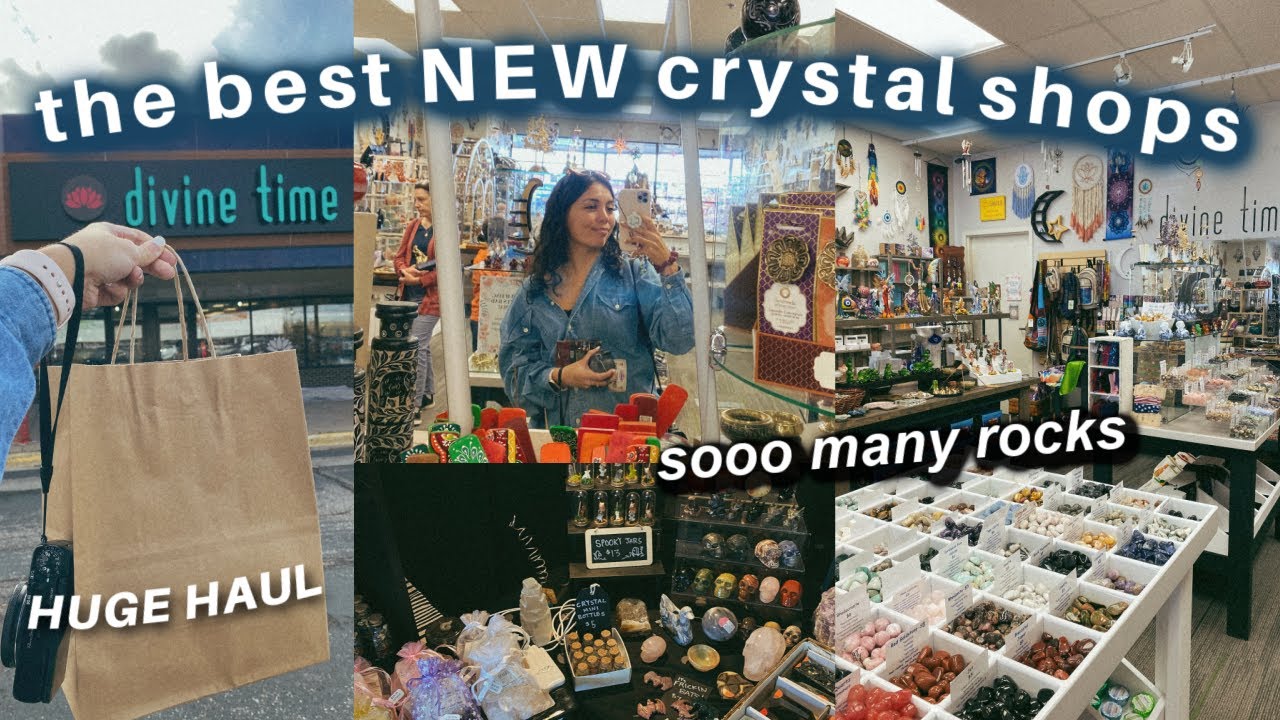 Exploring 7 New Spiritual Crystal shops in Minnesota!! + HUGE crystal