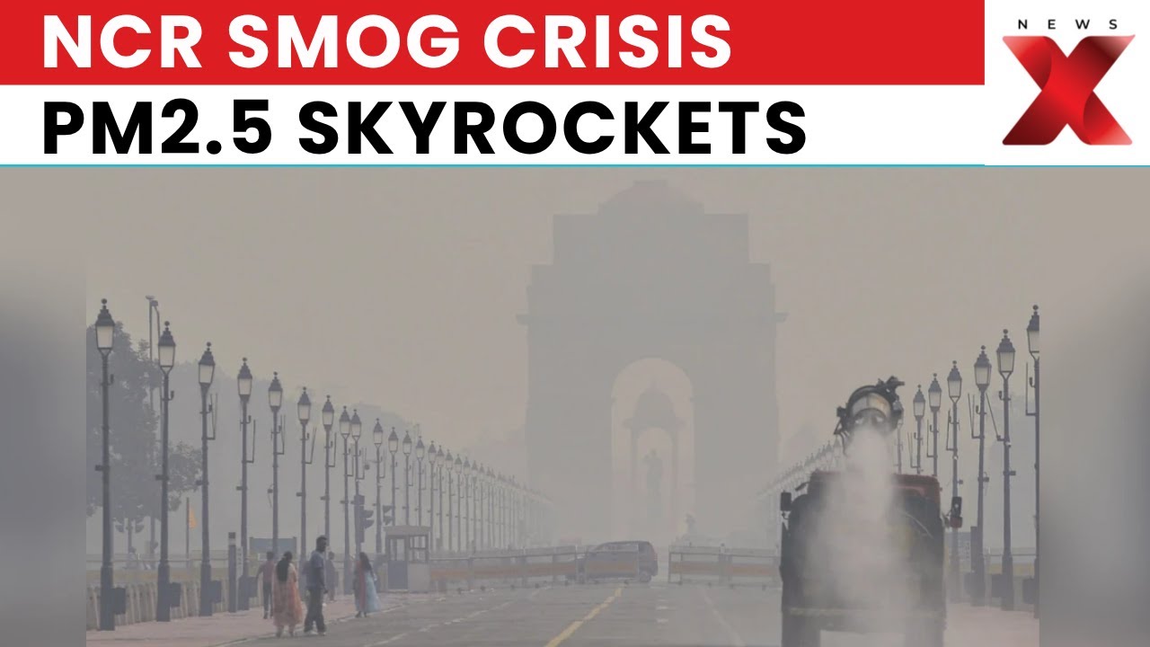 Delhi NCR Air Quality Crisis: PM2.5 Levels Hit Dangerous Highs | Expert Analysis