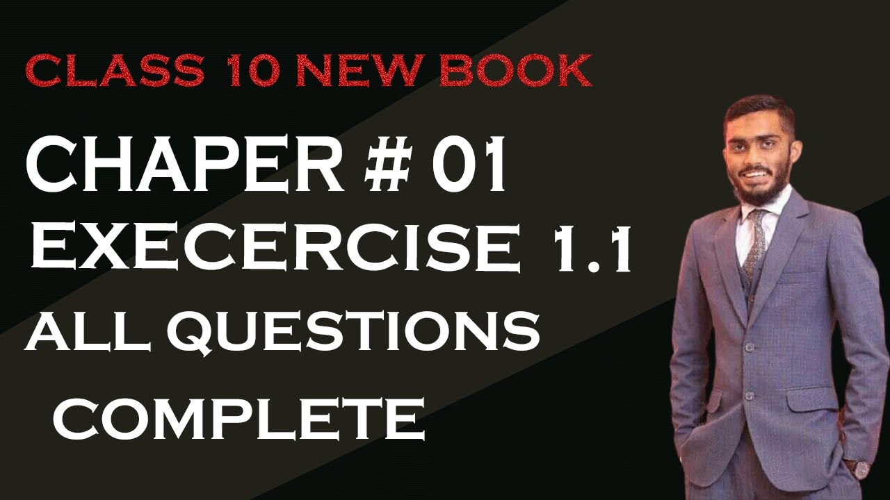 🔴 Chapter#1 Exercise 1.1 "ALGEBRAIC SENTENCES " Class 10 New ...
