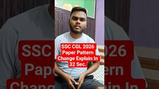 🔥 SSC CGL 2026 Pattern Changed!अब खेल सिर्फ पढ़ाई का नहीं… Speed का भी है ⚡😳 #shorts #youtubeshorts