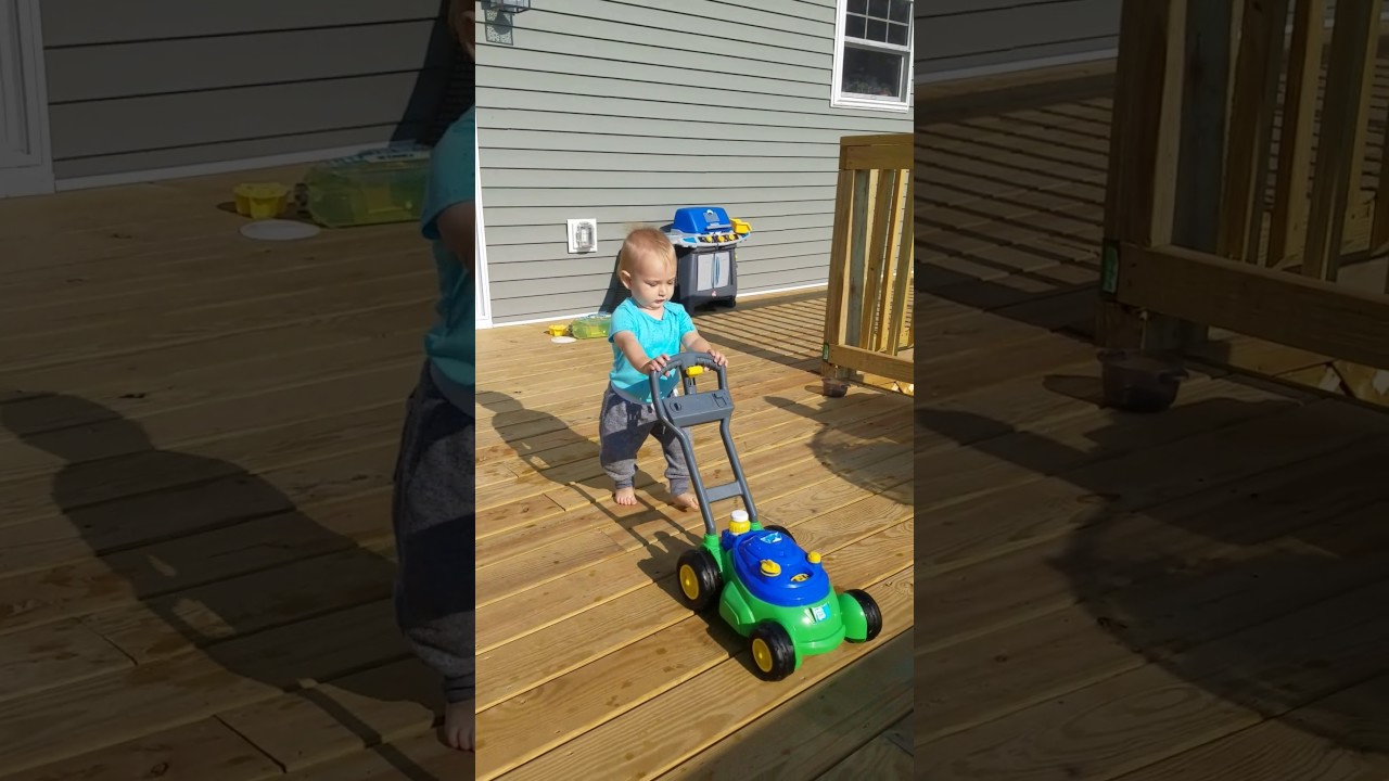 Bubble lawn mower