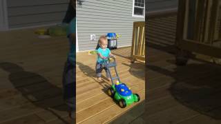 Bubble lawn mower