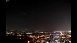 time lapse of lunar eclipse, 20141008