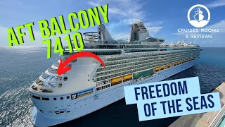 Aft Balcony Tour | Freedom of the Seas | Room 7410 | Royal Caribbean | Cruises, Rooms & Reviews