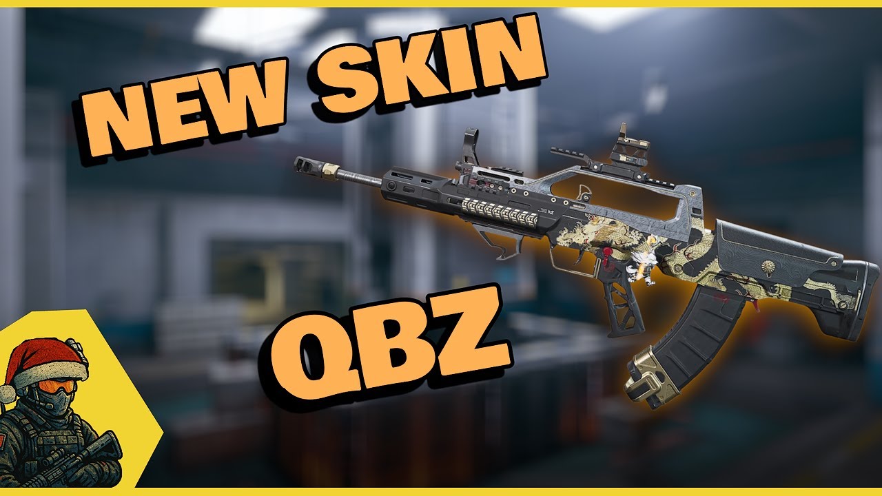 QBZ NEW SKIN + GAMEPLAY | Delta Force 