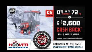Hoover Tractor LLC, Mifflinburg PA January 2022 CS Tractor Ad