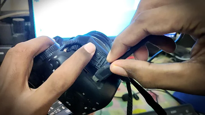 How to connect canon camera to computer using usb
