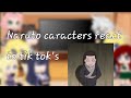 Naruto caracters react to tik tok's /sasunaru/