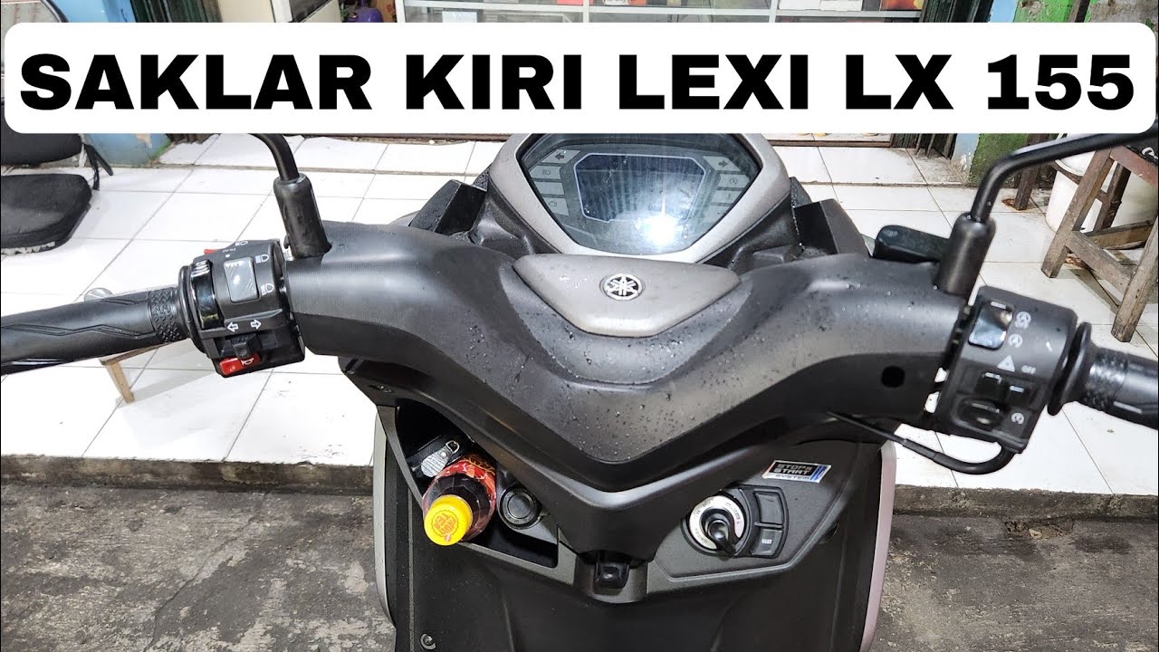 CARA PASANG SAKLAR VIXION KE NEW LEXI LX 155 PNP LAMPU ORI DAN BILED