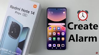 How To Create Alarm On Redmi Note 14 / 14 Pro+ @webproeducationorgtechnology