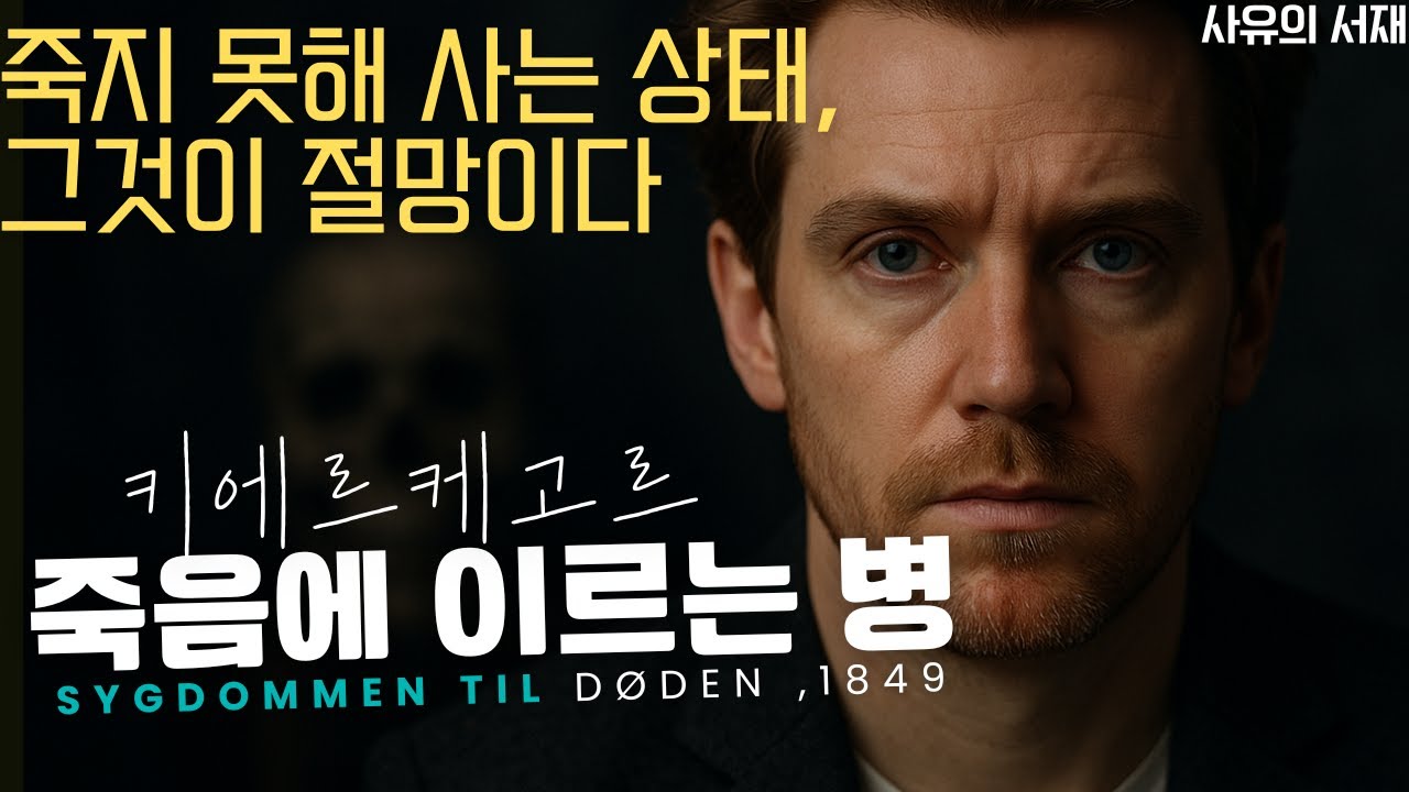 키에르케고르 - 죽음에 이르는 병 (기독교 실존 철학)