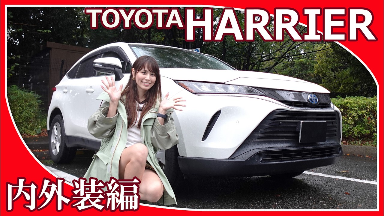 トヨタハリアー】あま猫さんがトヨタハリアーの内外装紹介をしてくれ