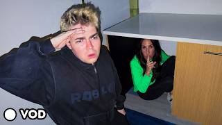 Family Hide and Seek in Abandoned Office..  (VOD)